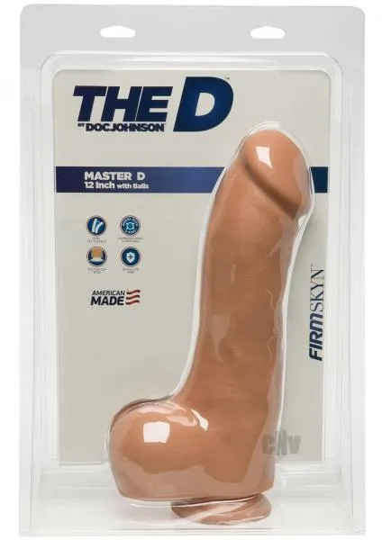 Dildos Doc Johnson The D Master D 12 Inches Dildo With Balls Firmskyn Beige Dildos Doc Johnson The D Master D 12 Inches Dildo With Balls Firmskyn Beige