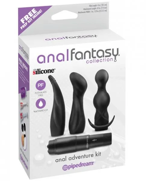 Pipedream Anal Anal Fantasy Adventure Kit Black Pipedream Anal Anal Fantasy Adventure Kit Black