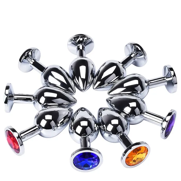 Male Sex Toys Onion Toy Smooth Feeling Stainless Steel Crystal Jewelry Anal Plug Male Sex Toys Onion Toy Smooth Feeling Stainless Steel Crystal Jewelry Anal Plug