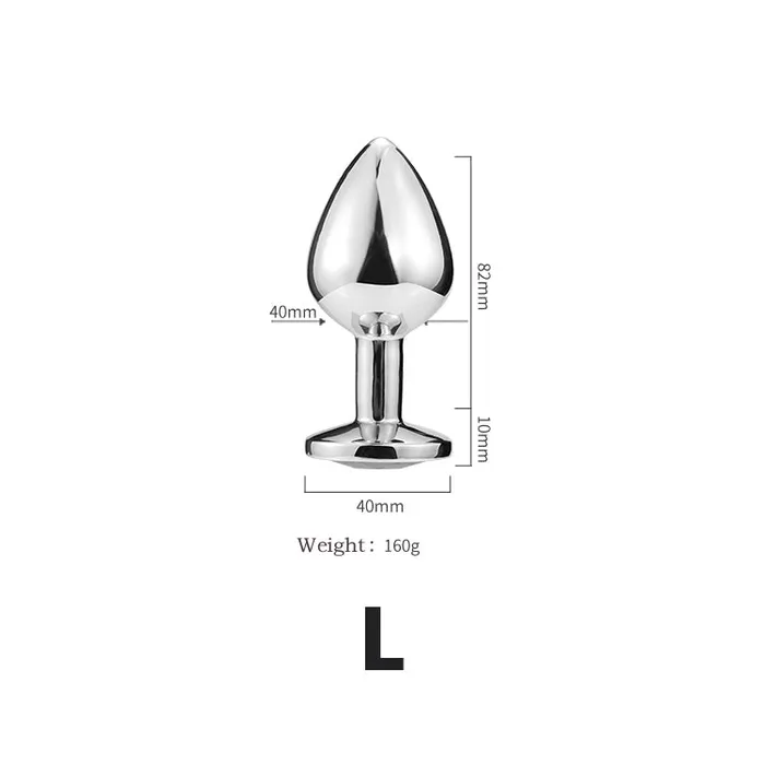 Male Sex Toys Onion Toy Smooth Feeling Stainless Steel Crystal Jewelry Anal Plug Male Sex Toys Onion Toy Smooth Feeling Stainless Steel Crystal Jewelry Anal Plug
