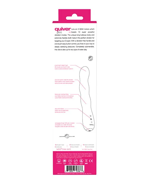Vibrators Vedo Quiver Plus Rechargeable Vibe Savvy Co