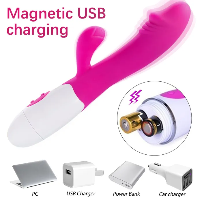 Female Sex Toys Sohimi 12 Vibration Modes Strong GSpot Stimulator Silicone Vibrator