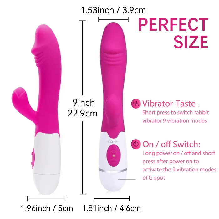 Female Sex Toys Sohimi 12 Vibration Modes Strong GSpot Stimulator Silicone Vibrator