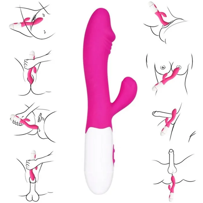 Female Sex Toys Sohimi 12 Vibration Modes Strong GSpot Stimulator Silicone Vibrator