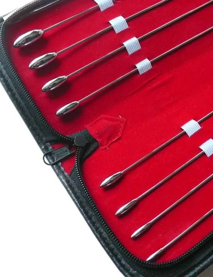 The Stockroom Male Sex Toys Rosebud Urethral Sounds Kit 8 Piece